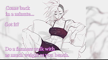 Gym girls make you worship abs joi