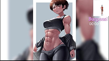 Gym girls make you worship abs joi