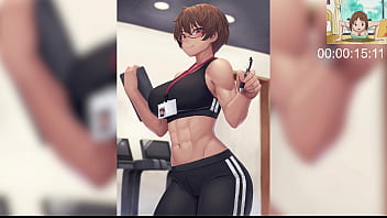 Gym girls make you worship abs joi