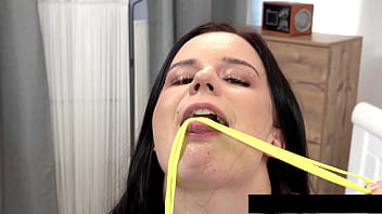 Innocent pisser with little elis by wet and pissy