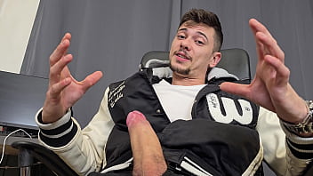 Jerking off with my favourite toy