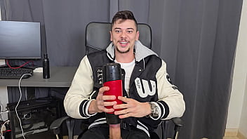 Jerking off with my favourite toy