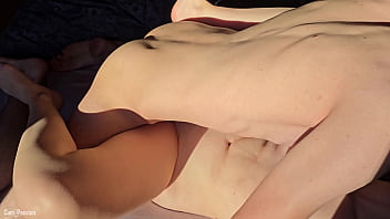 I cum deep inside her pussy our hot sex on a sunny day