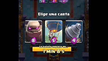 Detonando a mi pana en clash royale