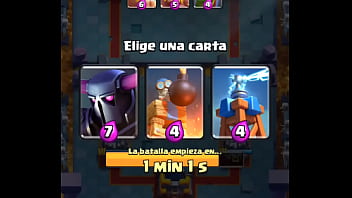 Detonando a mi pana en clash royale