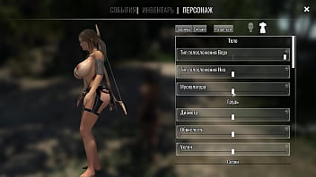 Lara's body is capable of arousing anyone exploring an abandoned bunker 3d