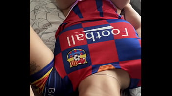Hot cheerleader with a big ass fucks two cocks Hot cheerleader with a big ass fucks two cocks