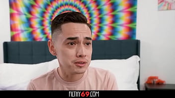 Hot milf stepmother let her stepson fuck her in the ass