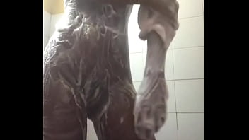 I look best while soapy masturbation