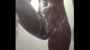 I look best while soapy masturbation