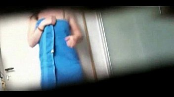 Awesome brunette washes pussy