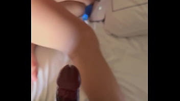 Blonde pounded hard from behind