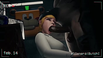 Vanessa fucks on the job