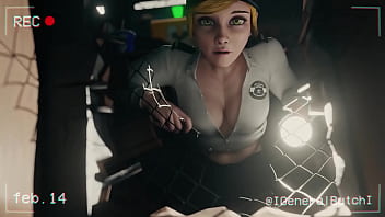 Vanessa fucks on the job