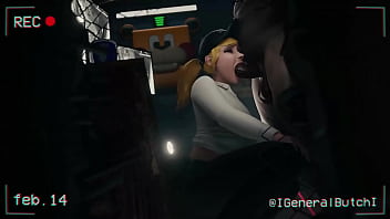 Vanessa fucks on the job