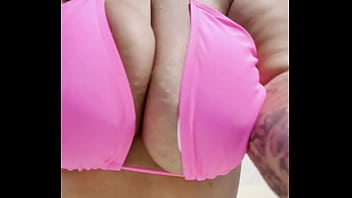 Almost gave the beach a real show