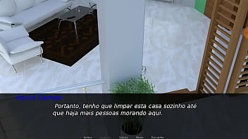 Cuidando das inquilinas é um visual novel que conta a história de um homem que cuida de uma casa cheia de inquilinas até que seu tio volte