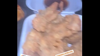 Vegan playground was a success original herbivore with the chikn bites omgg