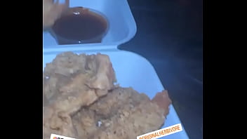 Vegan playground was a success original herbivore with the chikn bites omgg