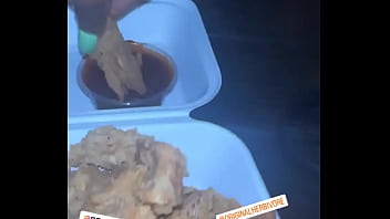 Vegan playground was a success original herbivore with the chikn bites omgg