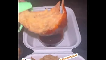 Vegan playground was a success original herbivore with the chikn bites omgg