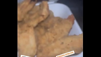 Vegan playground was a success original herbivore with the chikn bites omgg