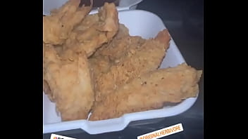 Vegan playground was a success original herbivore with the chikn bites omgg