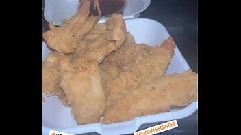 Vegan playground was a success original herbivore with the chikn bites omgg