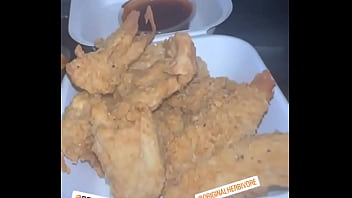 Vegan playground was a success original herbivore with the chikn bites omgg