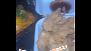 Vegan playground was a success original herbivore with the chikn bites omgg