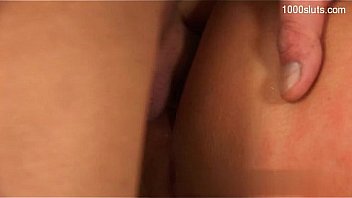 Busty pussy cum in asshole