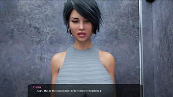 Milfy city cap 42 mi profesora em chupa la polla en los baños y luego le follo su enorme culo