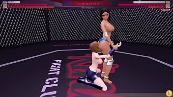 Katie vs racquel kyfc lesbian sexfight strap on