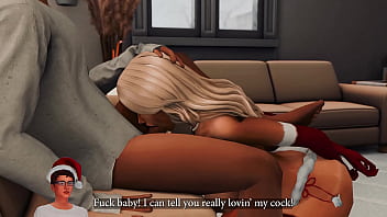 Teen asks for milf pussy for christmas wicked whims