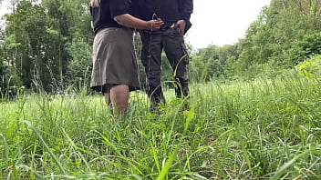 Mother in law sucks and masturbates wet hairy pussy