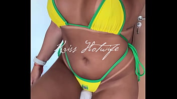 Brasileira torcedora do brasil