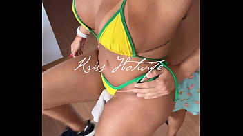 Brasileira torcedora do brasil