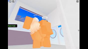 Puta es cogida por su novio en roblox