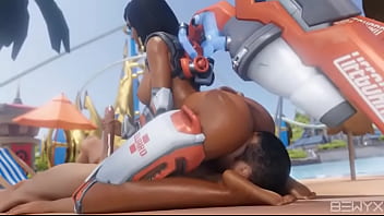 Overwatch pharah facesitting anon