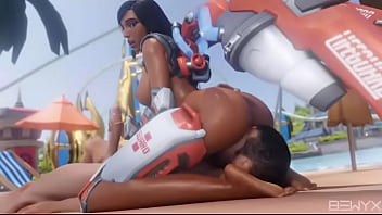 Overwatch pharah facesitting anon