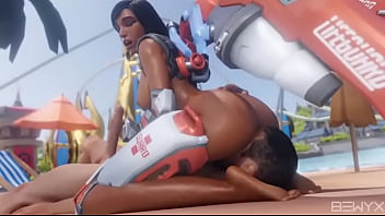 Overwatch pharah facesitting anon