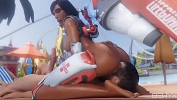 Overwatch pharah facesitting anon