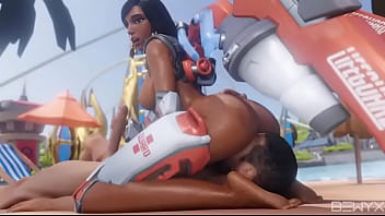 Overwatch pharah facesitting anon