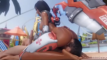 Overwatch pharah facesitting anon