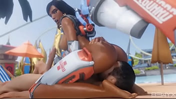 Overwatch Pharah Facesitting Anon thumbnail