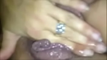 Rubbing And Fingering Her Extremely Wet Cunt thumbnail