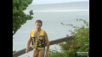 Holly & sylvia in an orgy next to the sea