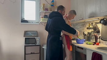 The Stepfather Found His Stepson With A Bare Ass In The Kitchen And Fucked His Tight Ass Right On The Table 437 thumbnail