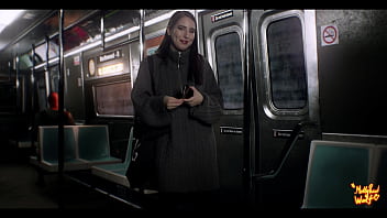 Beautiful stranger sucked me in train