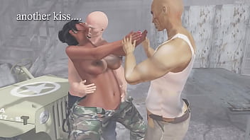 New young sergeant and two old men